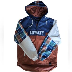 Encrypted Loyalty 1994 Pullover Jacket Hoodie, Men's Large, Retro Vintage